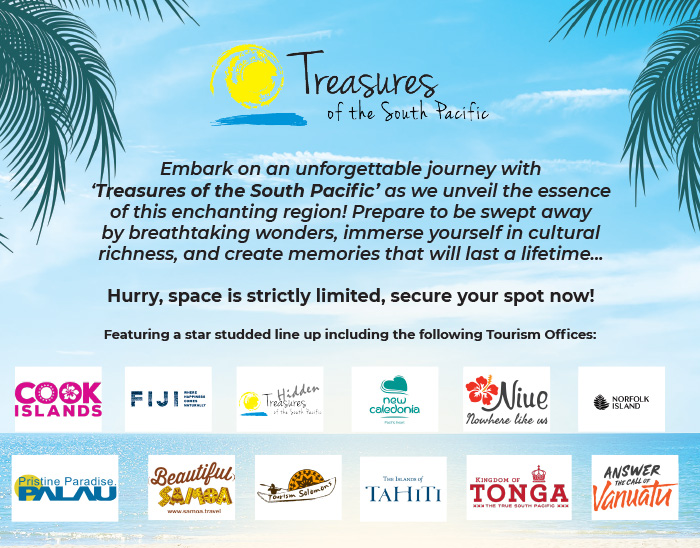Embark on an unforgettable journey with Treasure of the South Pacific
