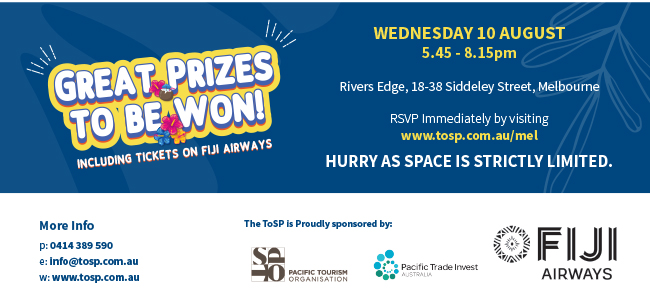 Melbourne RSVP Wednesday 10 AUG 2022